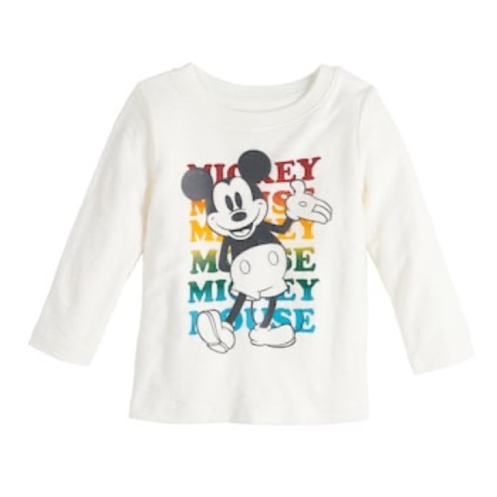 Baby Boys Disney Mickey long sleeve tee 12M
